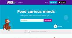 Desktop Screenshot of curiousworld.com