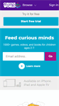 Mobile Screenshot of curiousworld.com